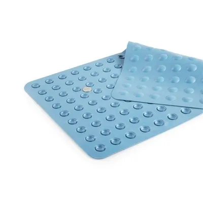 Keset Kamar Mandi Desain Gelembung dengan Cangkir Hisap Kuat